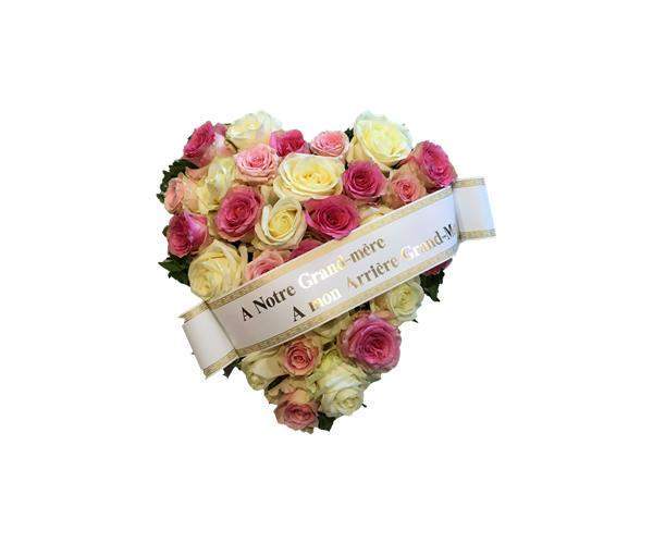 Création coeur floral Étampes