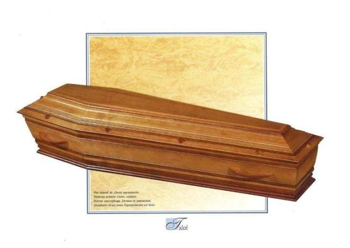 Cercueil Talcée