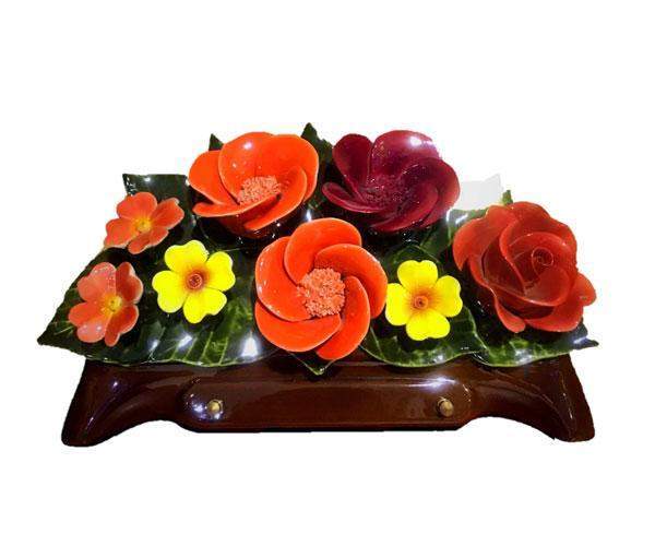 Fleurs en céramique Étampes